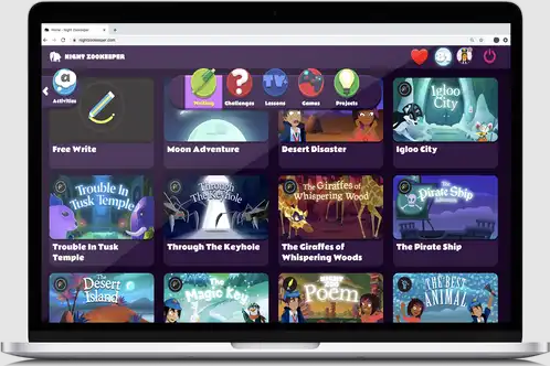 Night Zookeeper - Interactive Learning Tools for 11 Plus English