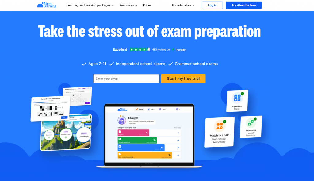 User Reviews on Top 11 Plus Preparation Apps